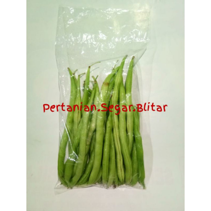 

[Pertanian Blitar] Buncis Muda Hijau Fresh Bean Seal Vakum Sayur Sayuran Higienis