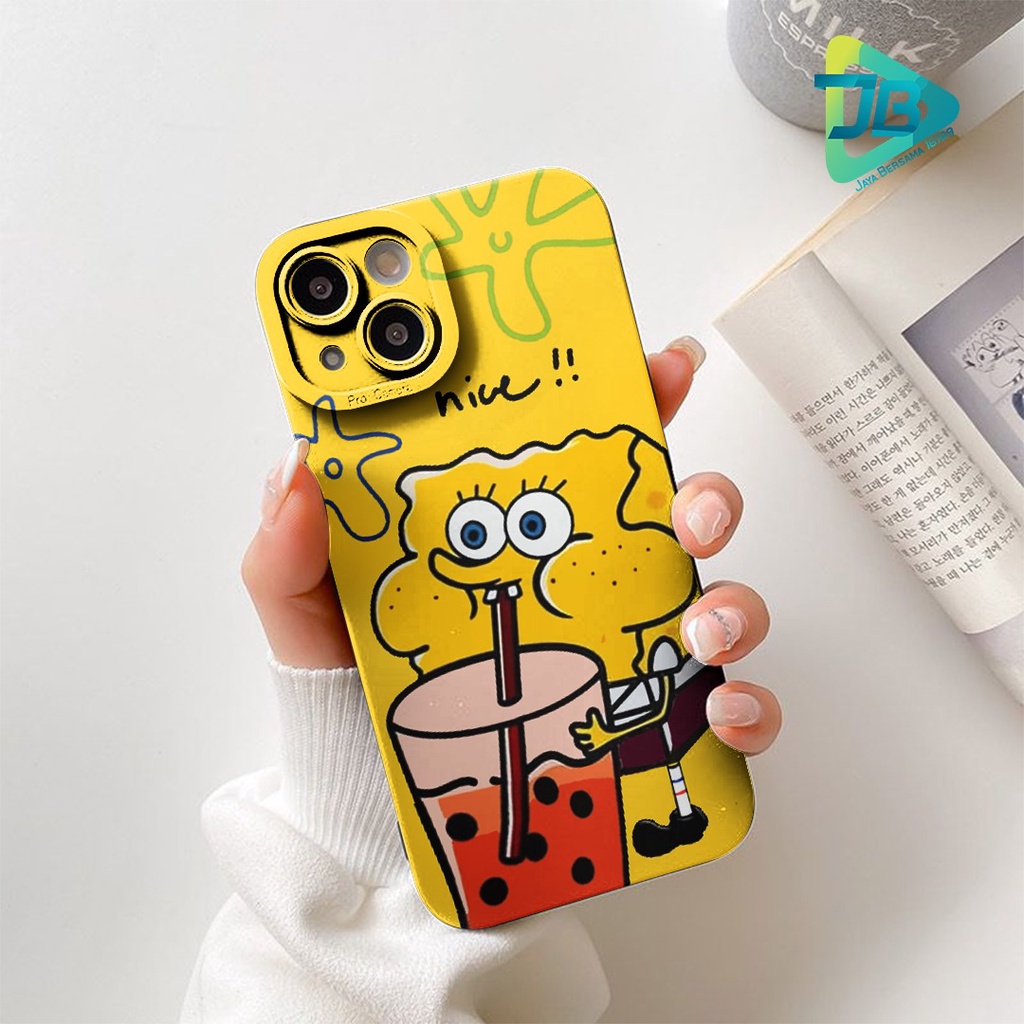 SOFTCASE PROCAMERA CUSTOM SPONGEBOB OPPO VIVO SAMSUNG REALME XIAOMI IPHONE INFINIX FOR ALL TYPE JB5737