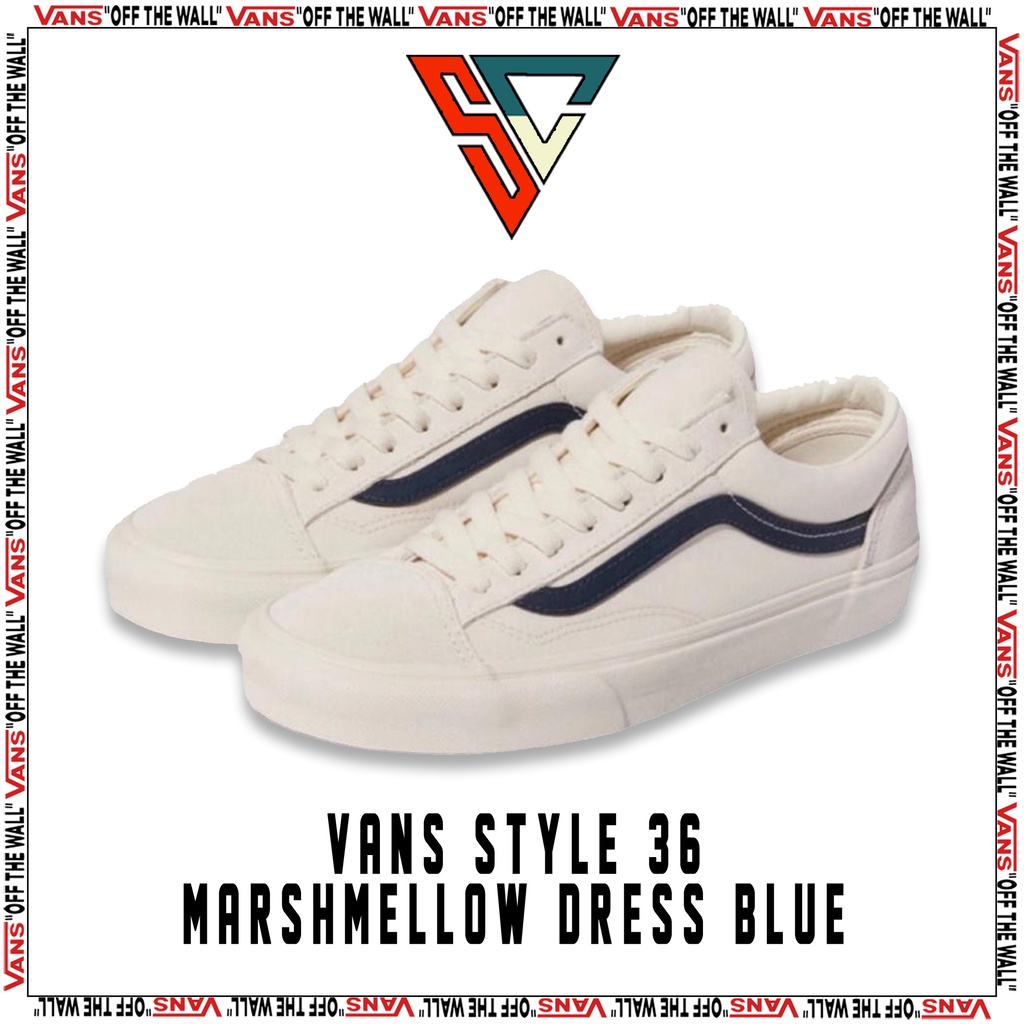 Vans Style 36 Marshmellow Dress Blue Original Global Market