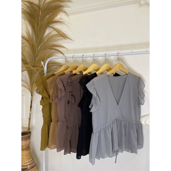 GAMILA VEST | Bahan Ceruty Babydoll Premium