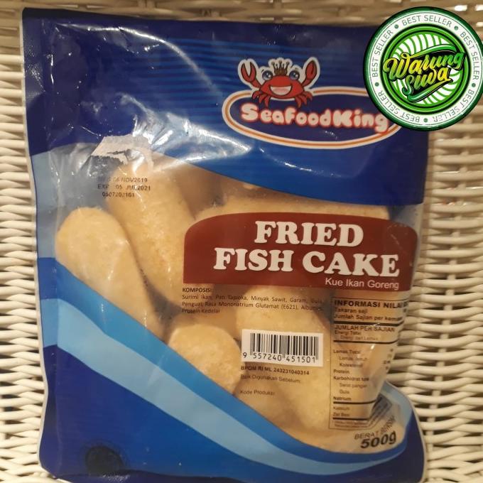 

Seafoodking fried fish cake frozen 500 gram