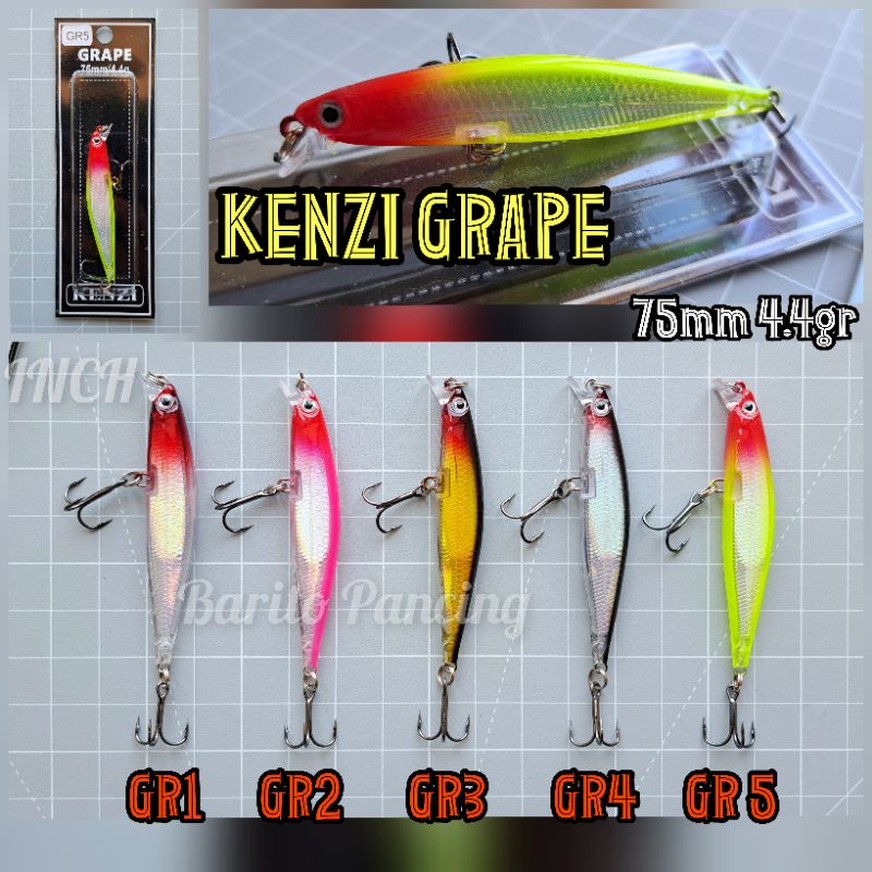 Umpan Pancing Kesting Kenzi Grape