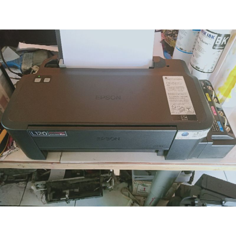 Jual Printer Epson L120 Second Head Bagus Siap Pakai Shopee Indonesia 0303