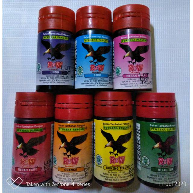 

Pewarna Makanan ( 12,5 ml )