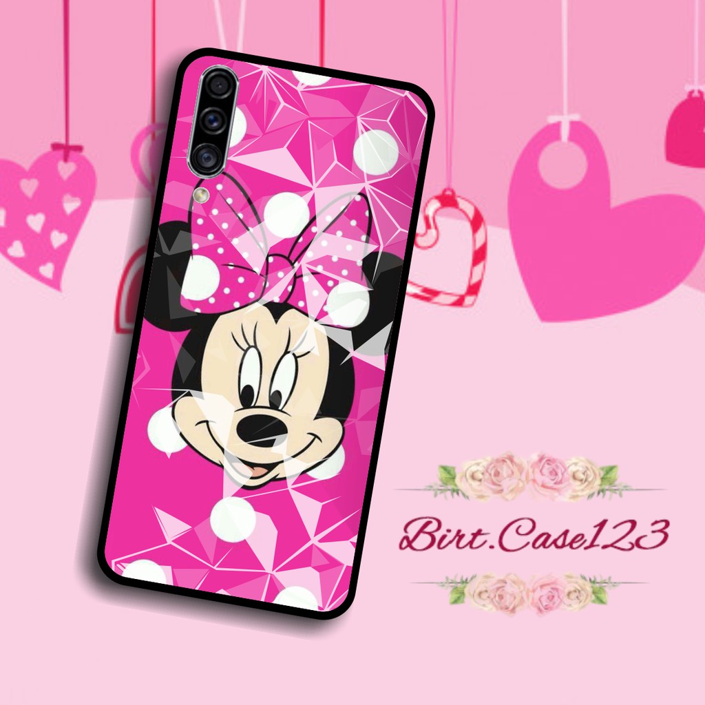 softcase diamond gambar MINNIE MOUSE Oppo A3s A1k A5 A9 2020 A7 F9 A5s A31 A52 A92 A37 A53 A83 BC616