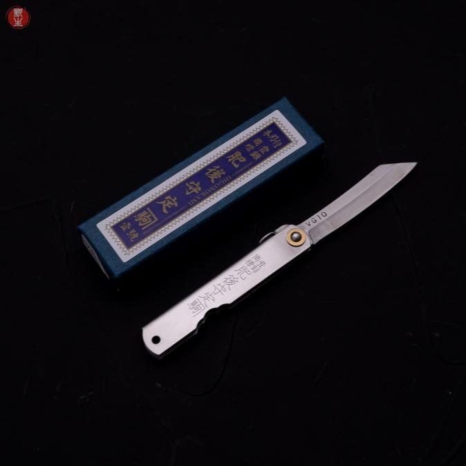 SALE Higonokami VG10 Warikomi 100mm Pisau Saku Lipat Jepang EDC