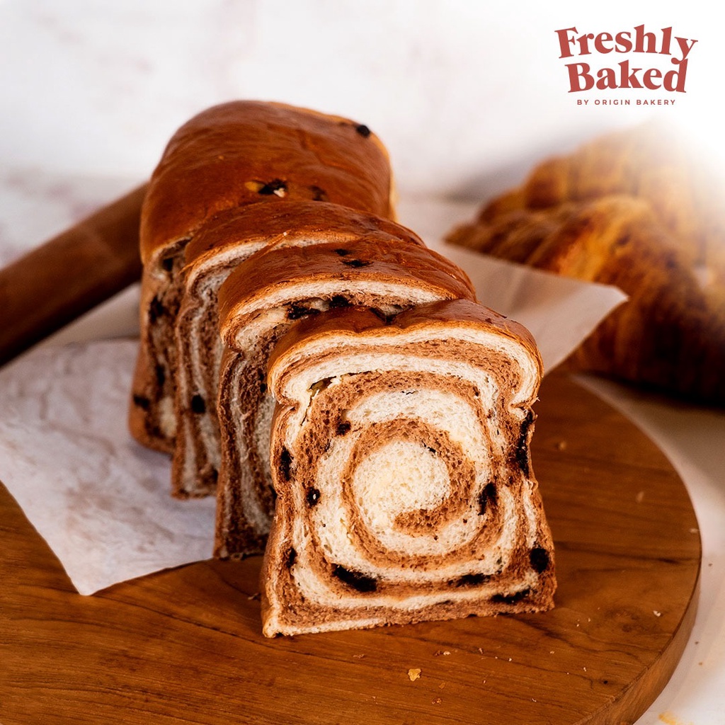 

Choco Twister Bread - Chocolate Bread