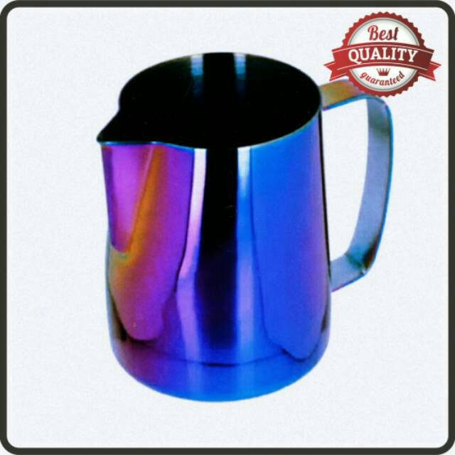 MILK JUG RAINBOW 350 600 ml - BARISTA PROFESSIONALS TOOL (LATTE ART)