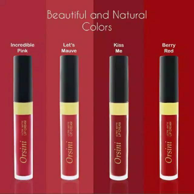 ORSINI Ultra Matte Lip Cream