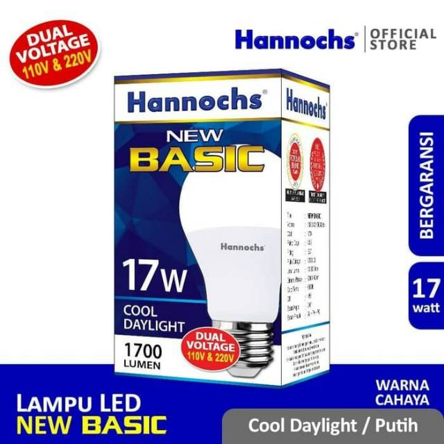 Lampu Hannochs LED Basic 17 Watt