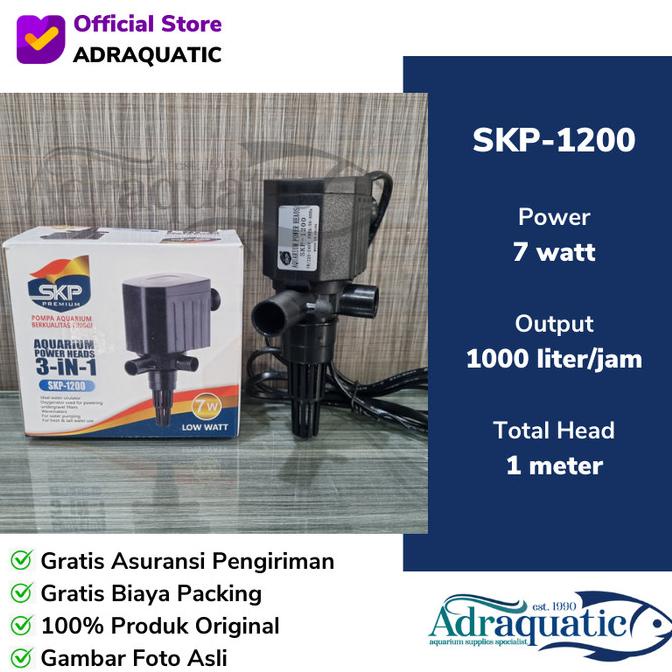 Jual Skp Power Head Submersible Pump Pompa Air Celup Filter