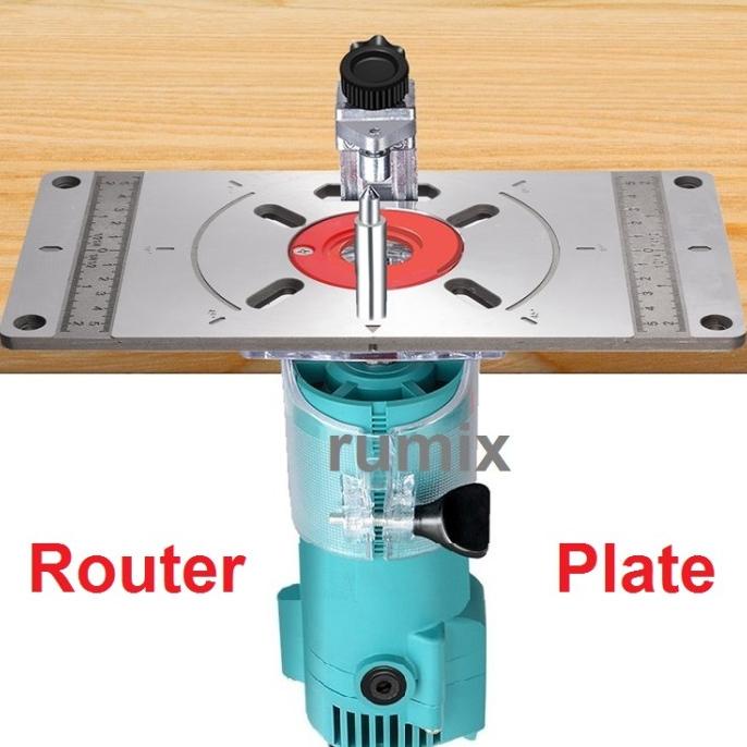 Router Plate - Insert Plate Router Table - Meja Router - Meja Trimmer