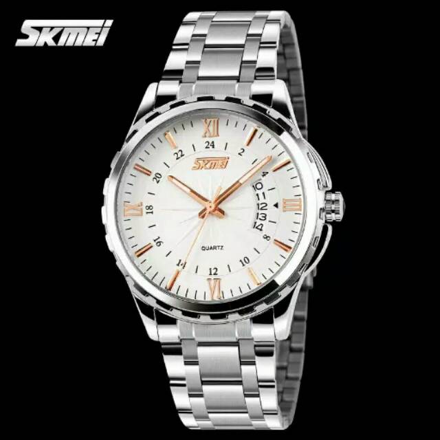 Jam Tangan SKMEI 9069 Original Stainless Steel