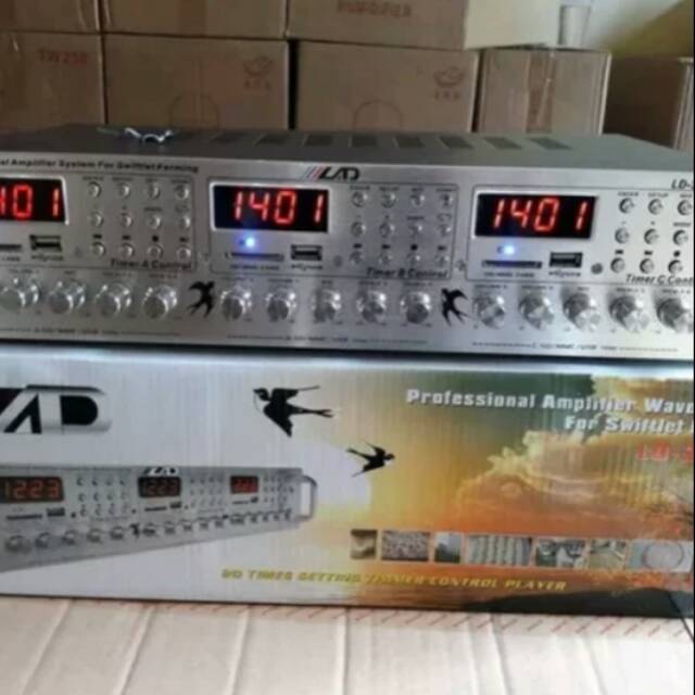 ampli walet LAD 3131 T amplifier mesin panggil