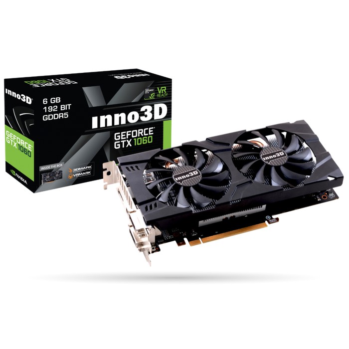 HANYA MENJUAL ORI  INNO3D GeForce GTX 1060 Twin X2 6GB GDDR5 192bit - VGA Card