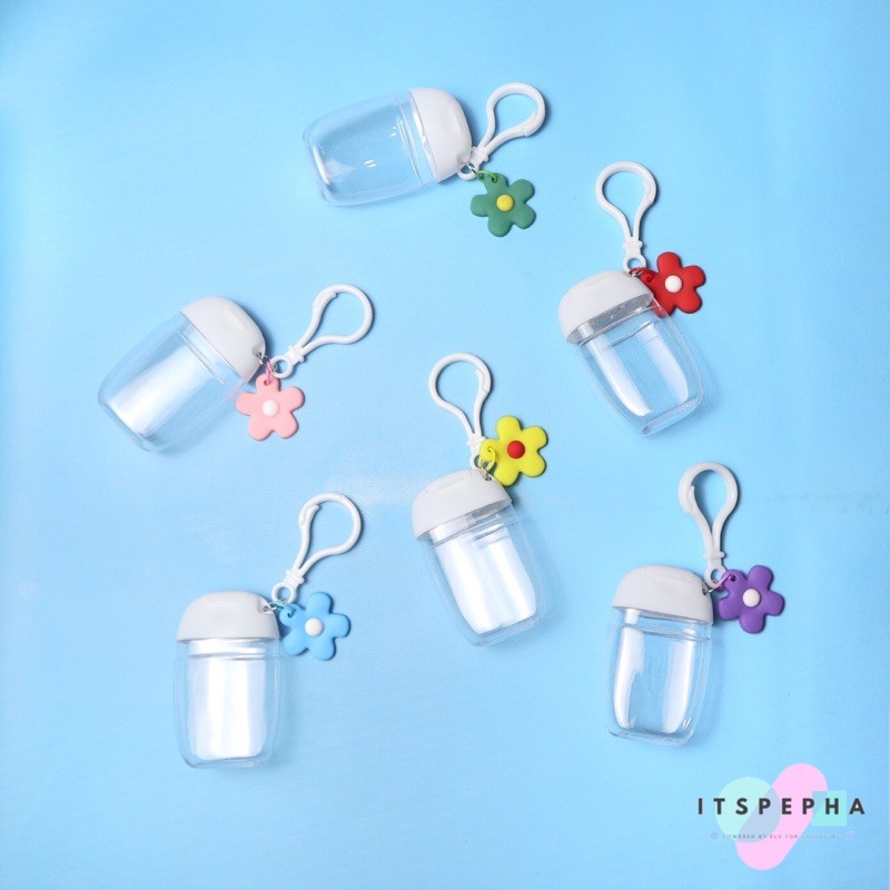 Botol Pocketbac 30ml | Botol Handsanitizer Gantung BBW 30 ml | Bottle Hook Fliptop Hand Sanitizer