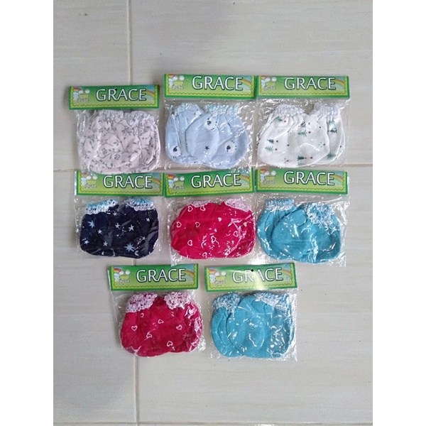 Sarung tangan bayi jala (6pcs)
