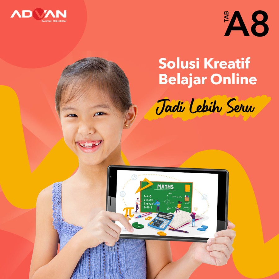 ADVAN TAB A8 RAM 3/32 GARANSI RESMI TERMURAH