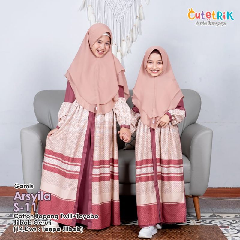Gamis Anak  - Baju couple - Cutetrik