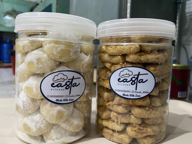 Toples Kue 800 Ml Hexagonal Murah | Toples Plastik Polos 800 Ml Hexa | Toples Kue Kering Unik