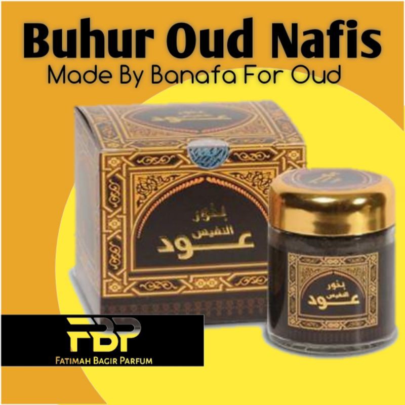 (bisa Cod) Bukhur Buhur Dupa Oud Annafis Nafis Nafes Gahru  Banafa Menyan Dupa Bo Original