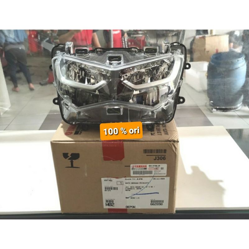 REFLEKTOR LAMPU DEPAN NEW NMAX 2020 ASLI ORI YAMAHA B6H H4300 10