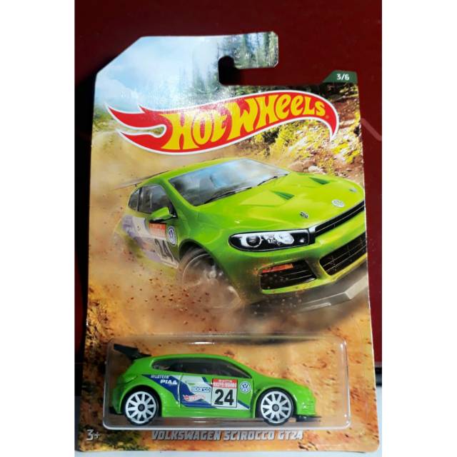 Hot Wheels VW Scirocco GT 24 hijau