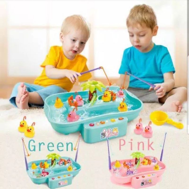 MAINAN MANCING GO FISHING PLAYING WATER DUCK PANCINGAN BEBEK SERIES