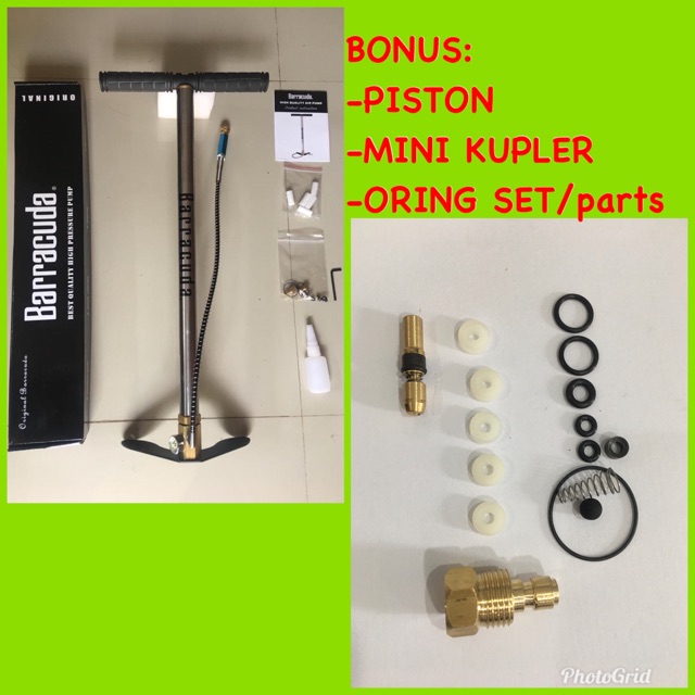 POMPA PCP MURAH TERLARIS 4500 psi stainless steel FULL BONUS