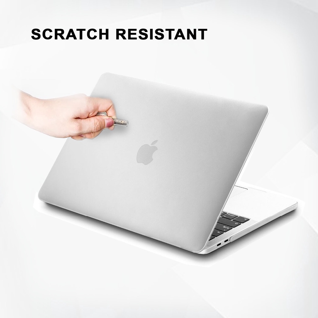 Case Casing Protective Pelindung Laptop Macbook Air Pro 13 M1 2017 2018 2019 2020 2021 A1932 A2179 A2337 A1706 A1708 A1989 A2159 A2251 A2289 A2338 Motif Polos Transparan Premium Matte Lucu Hardcase Murah