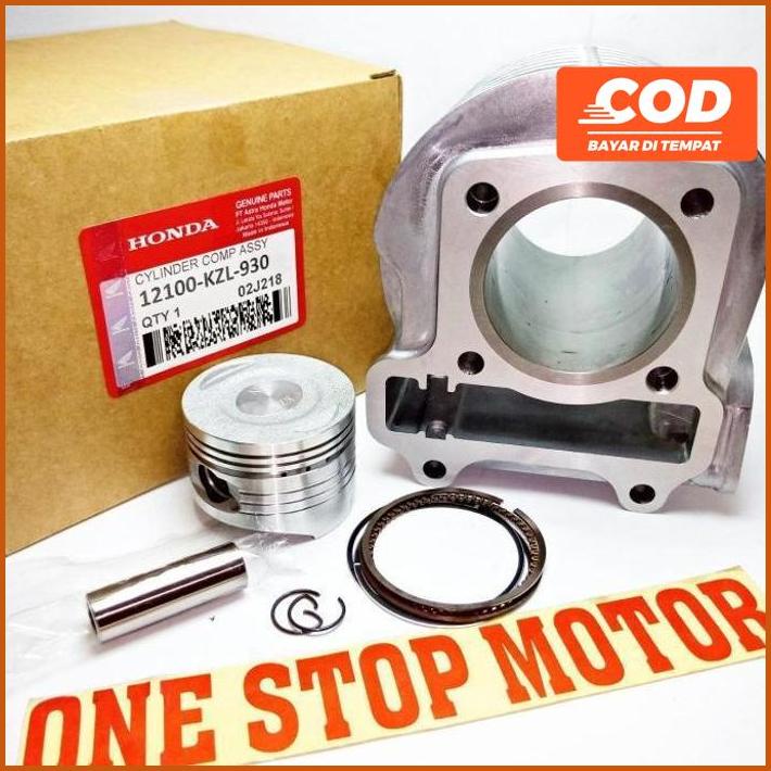 Sparepart Mobil Blok Seher Set Piston Kit Honda Beat Fi Injeksi, Kasar 2013/2014 Kzl
