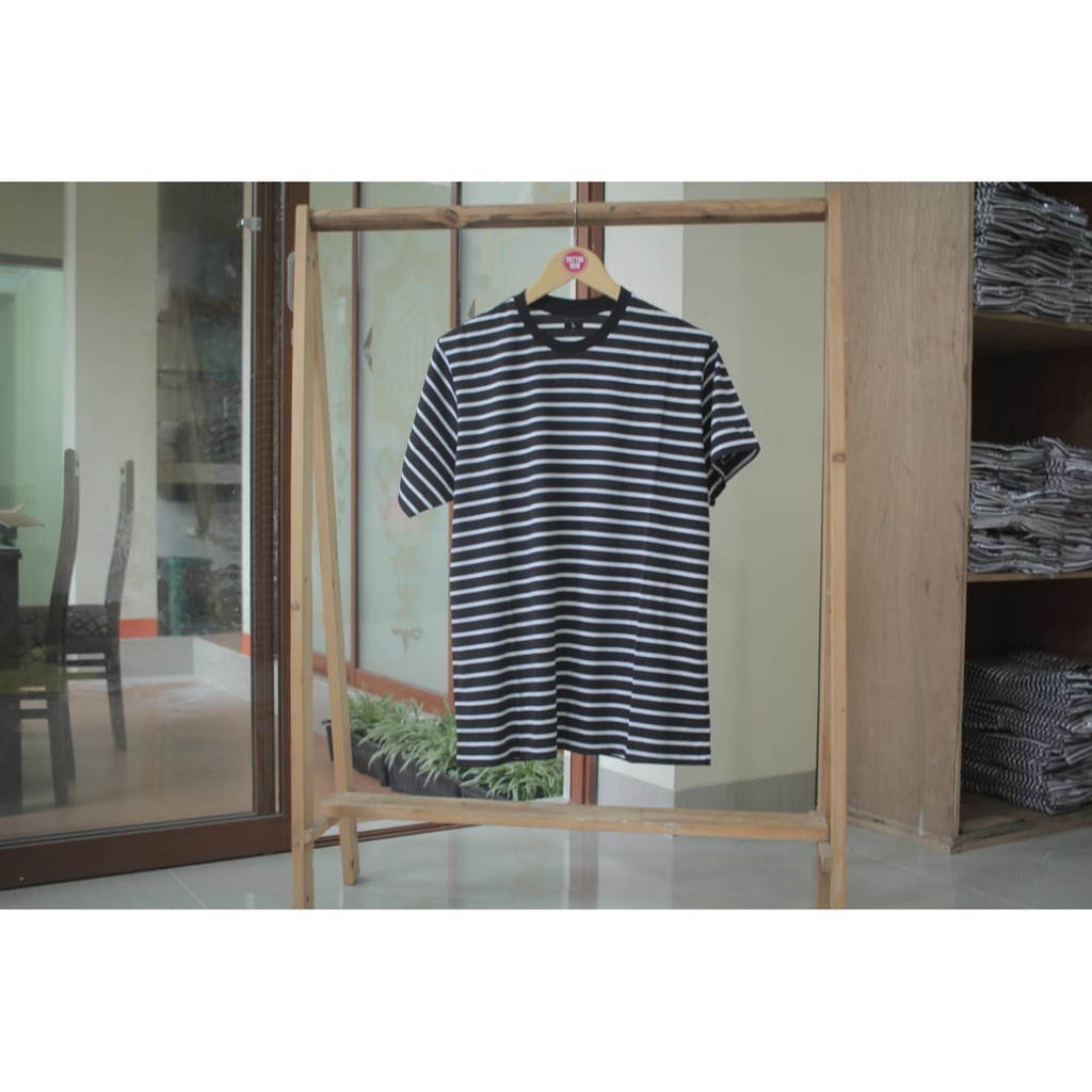 Kaos stripe Pria / Kaos distro pria / Kaos salur size jumbo