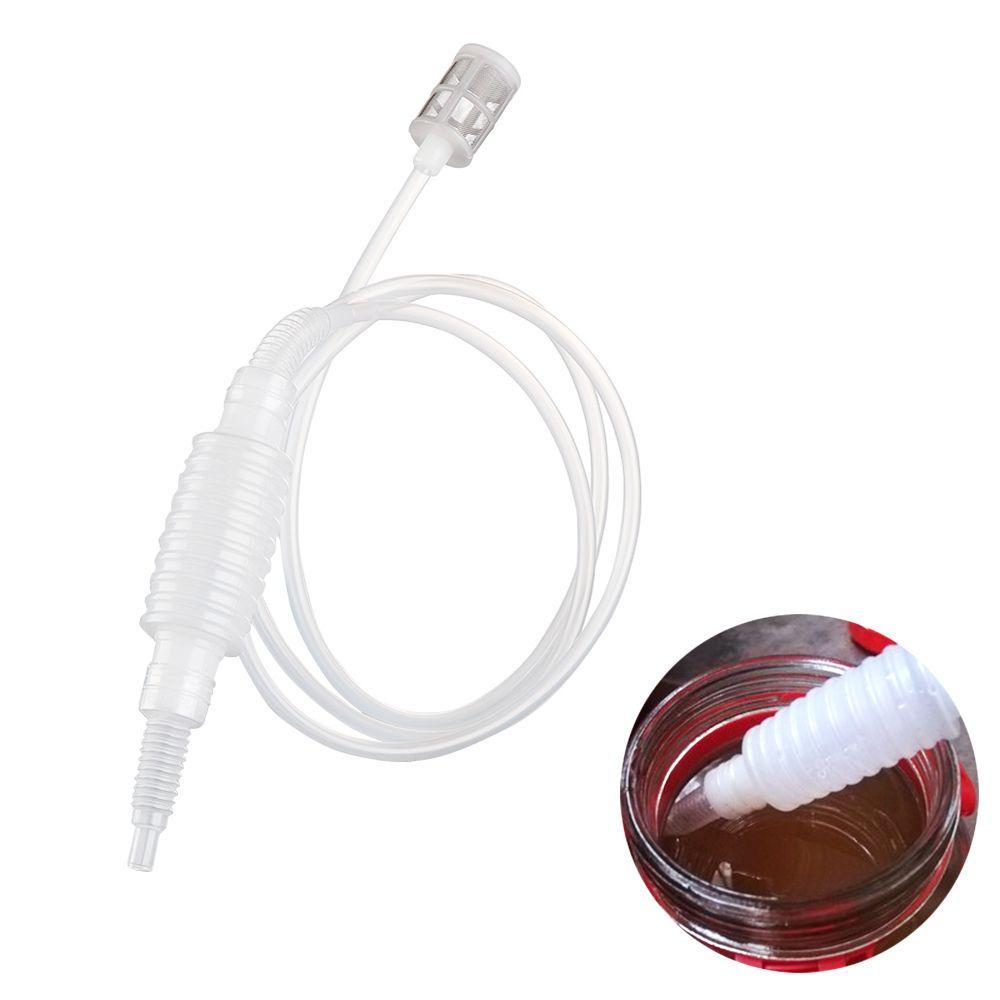 Suyo 2PCS Tabung Filter Siphon Bahan Plastik Untuk Membuat Bir / Wine