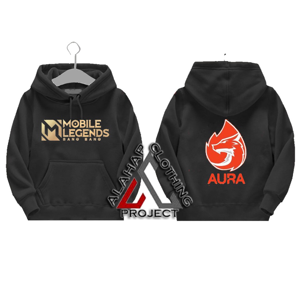 Harga JAKET ANAK SWEATER HOODIE ANAK MOBILE LEGEND AURA ESPORT