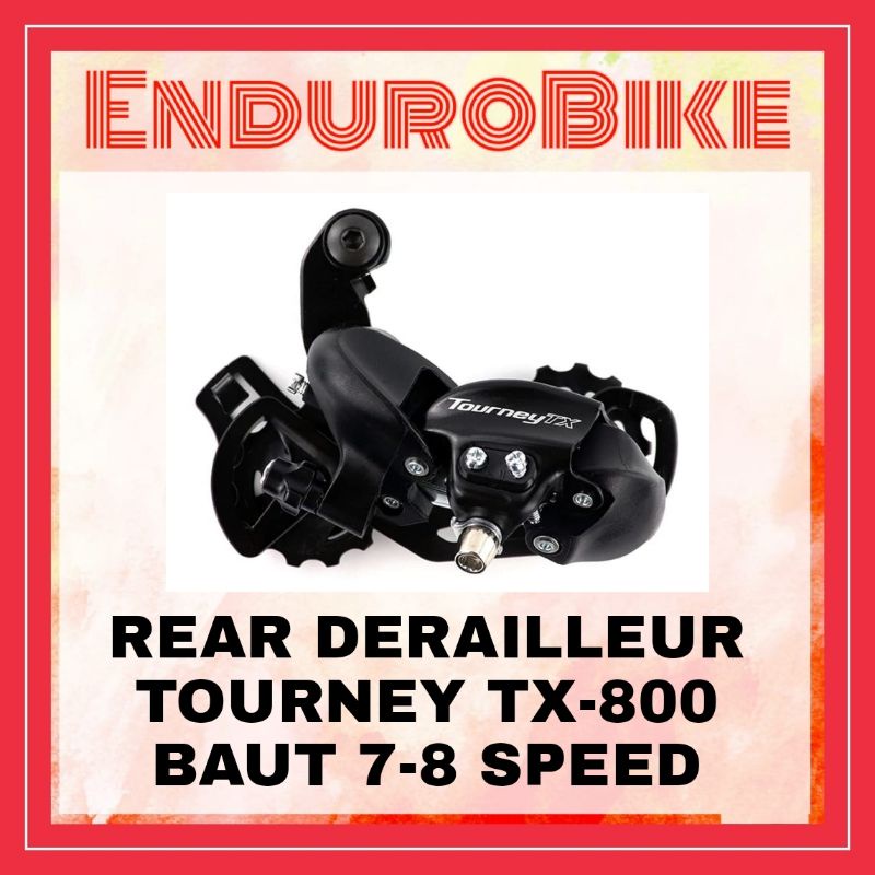 RD SHIMANO TOURNEY TX800 LONG 7-8 SPEED TX 800 ENDUROBIKE