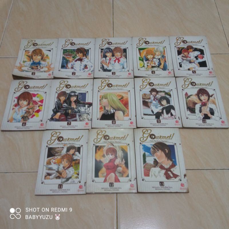 Komik Gourmet; Koki Perdana Menteri by Mitsuru Nishimura X Mitsuru Osaki