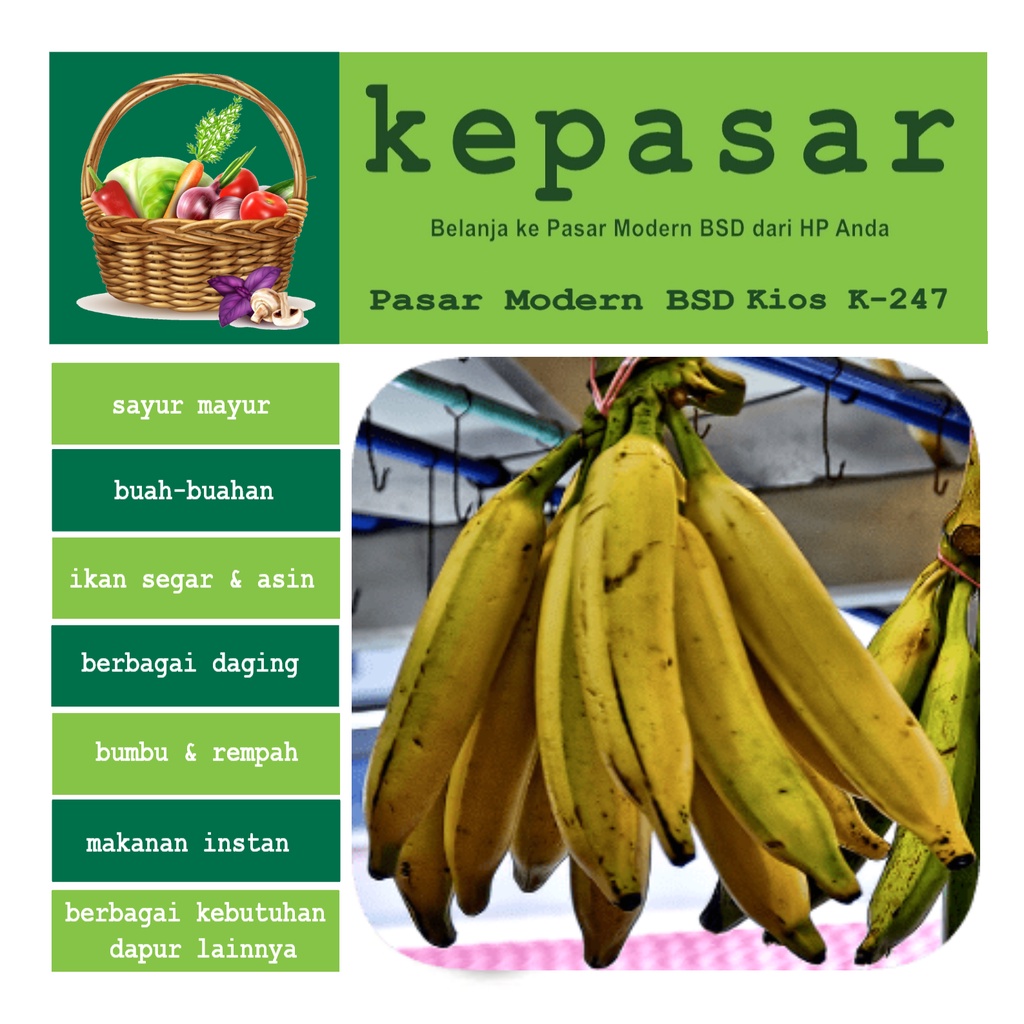 

Pisang Tanduk 1 buah