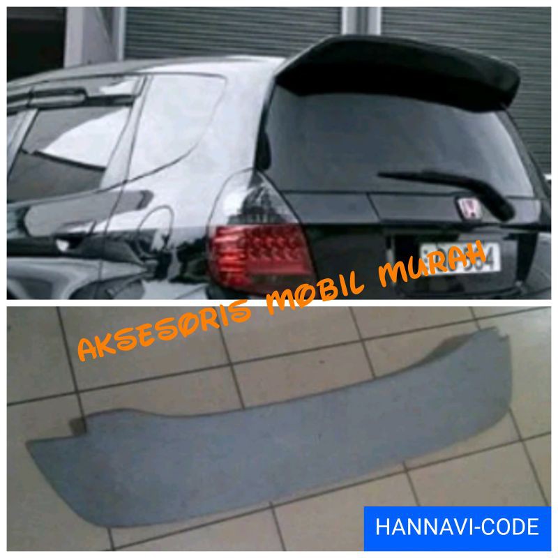 Spoiler spoon jazz gd3 idsi vtec 2003 2004 2005 2006 2007