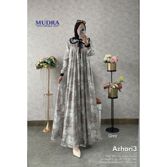 Gamis busui matt silk / Azhari3 Dress by Mudra