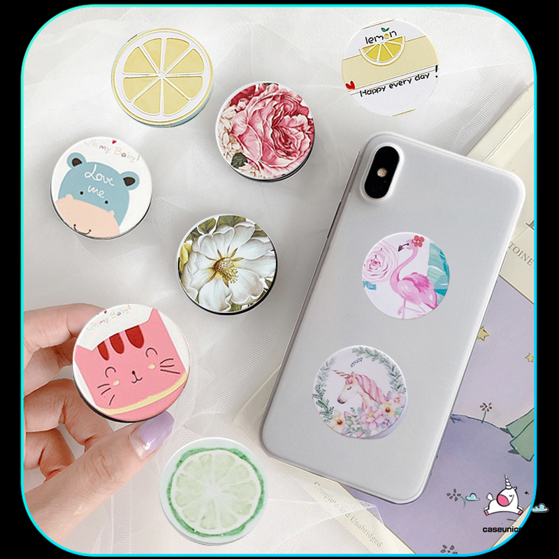 Popsocket Motif Kartun We Bare Bears Mickey Minnie Untuk Handphone Universal