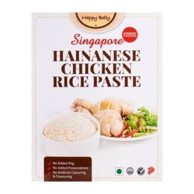 HAPPY BELLY SINGAPORE HAINANESE CHICKEN RICE PASTE