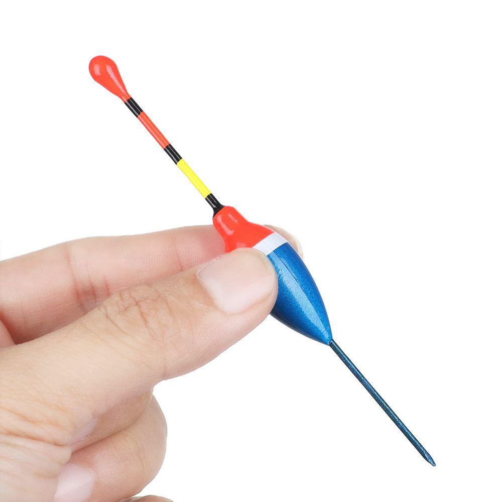 Suyo 2PCS Es Memancing Umpan Pelampung Outdoor Slip Drift Tabung Aneka Ukuran Cahaya Tongkat Pelampung