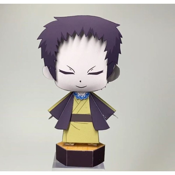 Chibi Yahaba Kimetsu No Yaiba Demon Slayer Papercraft