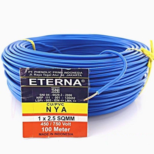 KABEL NYA 1X2.5MM @100M ETERNA