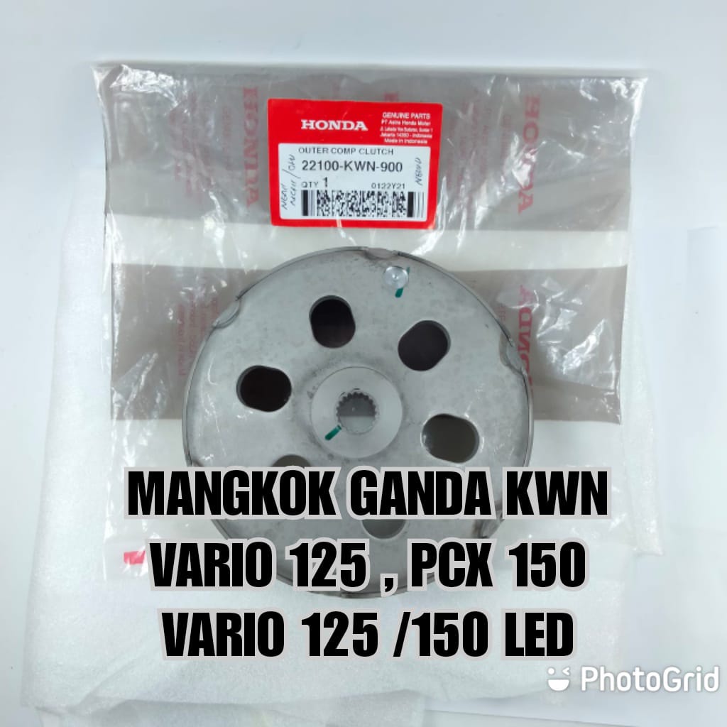Mangkok ganda KWN 1000% ORI ASLI VARIO 125 , VARIO 125 LED , VARIO 150 LED