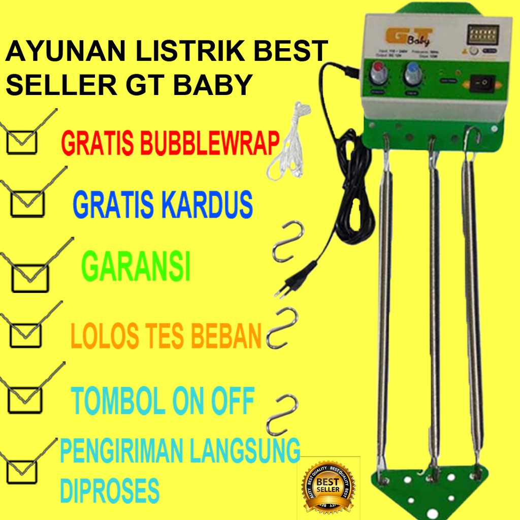 AYUNAN LISTRIK BAYI AYUNAN OTOMATIS GTBABY