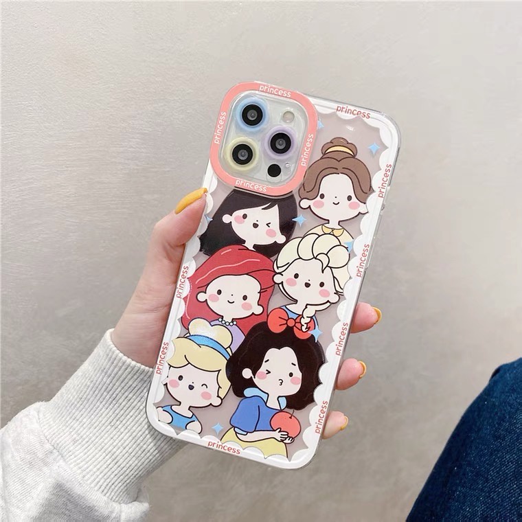 [TPC] Phone Case Iphone HP Princess 6 6S 7 8 PLUS X XS MAX XR 11 12 13 Mini PRO PROMAX IP002 Cute Casing - IP002