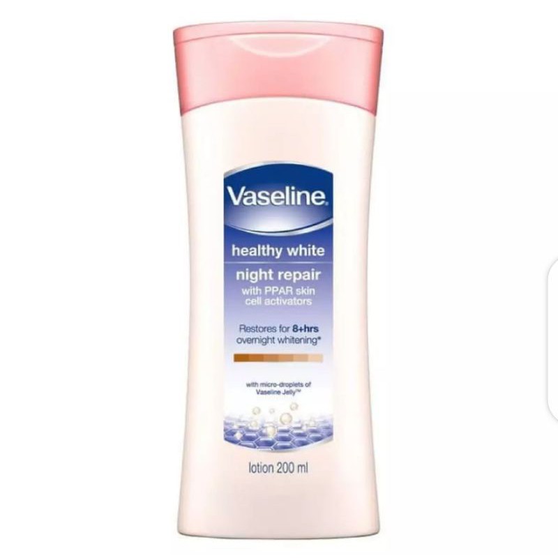 Vaseline Healthy White Lotion Night Repair 200ml