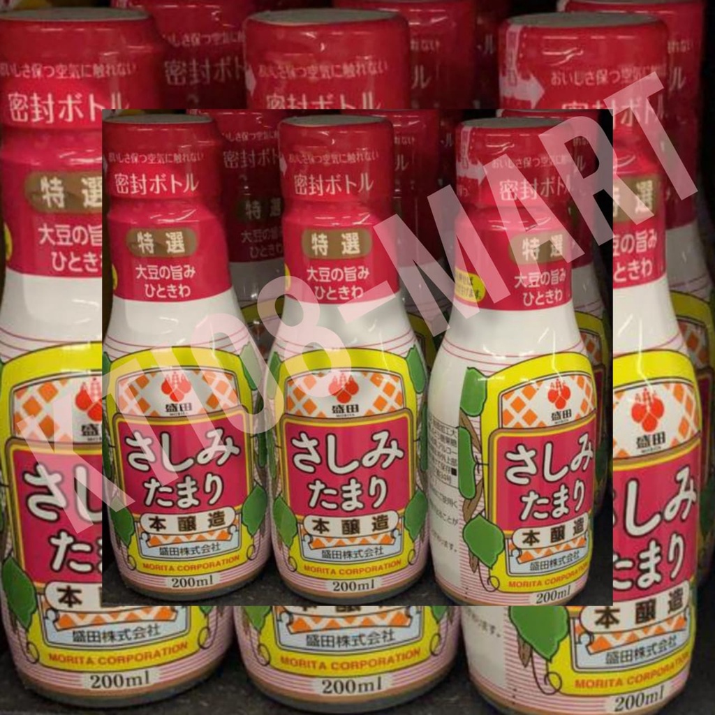 

Morita Tokusen Tamari Shoyu 200ml/Kecap Asin Jepang/Import