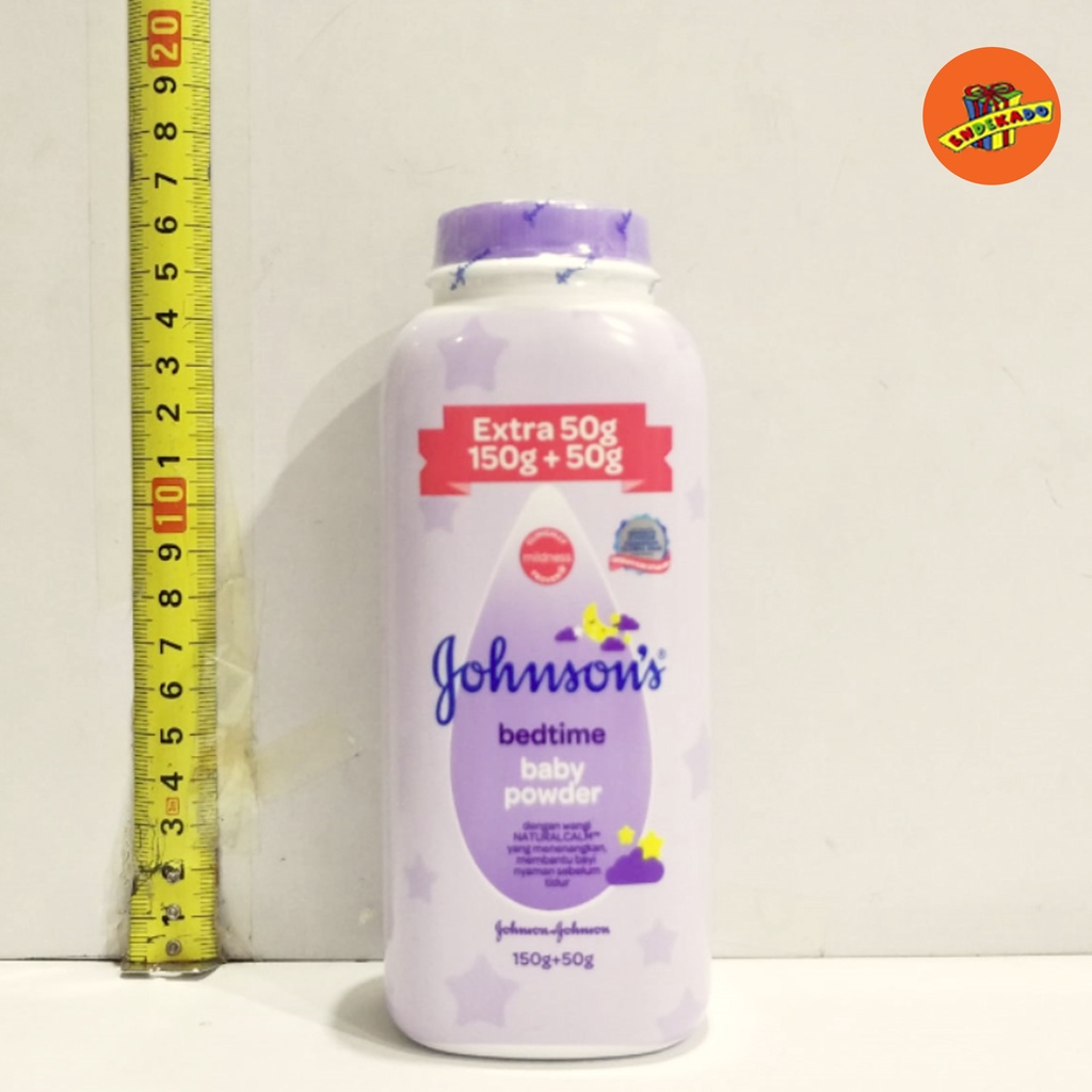 JOHNSON'S BEDTIME BABY POWDER 150g+50g - Bedak Bayi